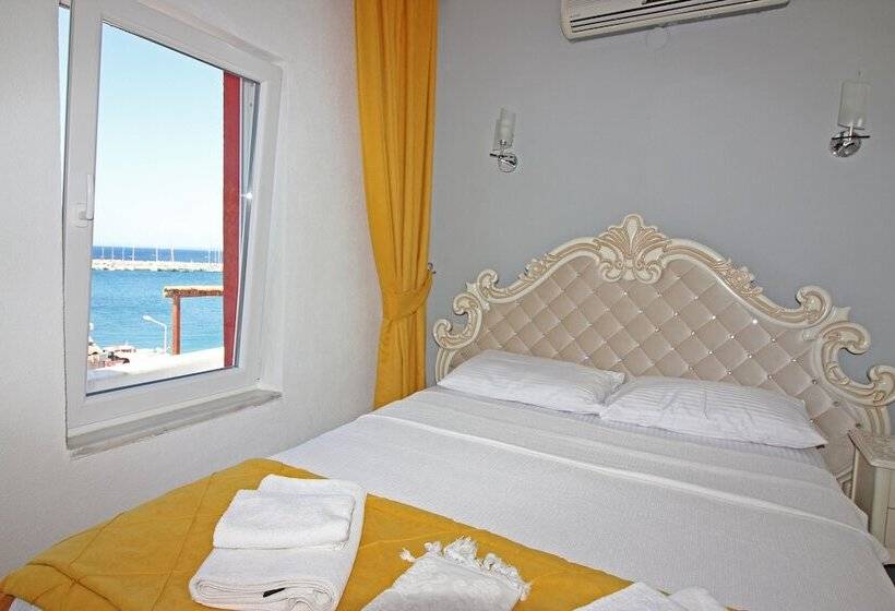 اتاق استاندارد با چشم‌انداز دریا, Aspava Butik Otel