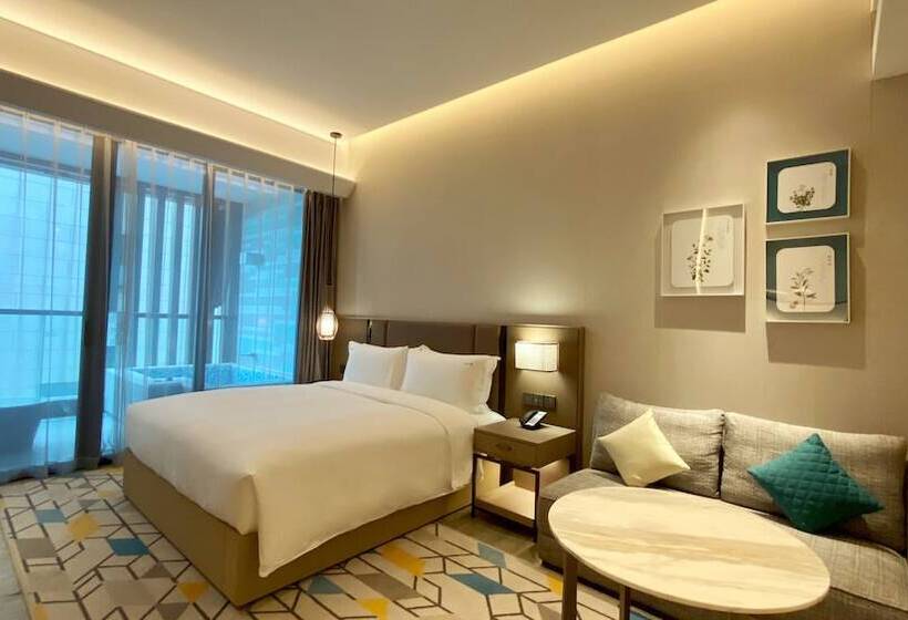 ダブルベッドスタンダードルーム, Holiday Inn Resort Maoshan Hot Spring, An Ihg