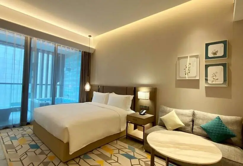 ダブルベッドスタンダードルーム, Holiday Inn Resort Maoshan Hot Spring, An Ihg