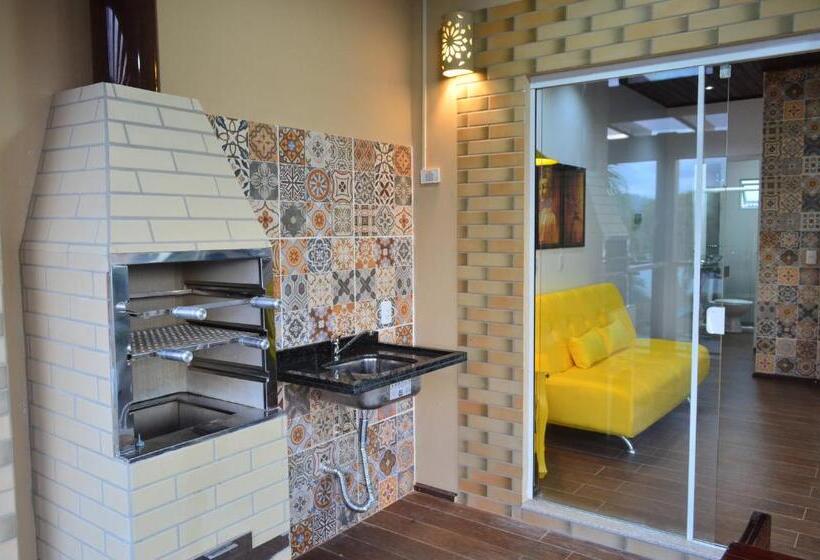 דירה בת חדר שינה 1 עם מרפסת, Pousada Paraíso Da Lagoa