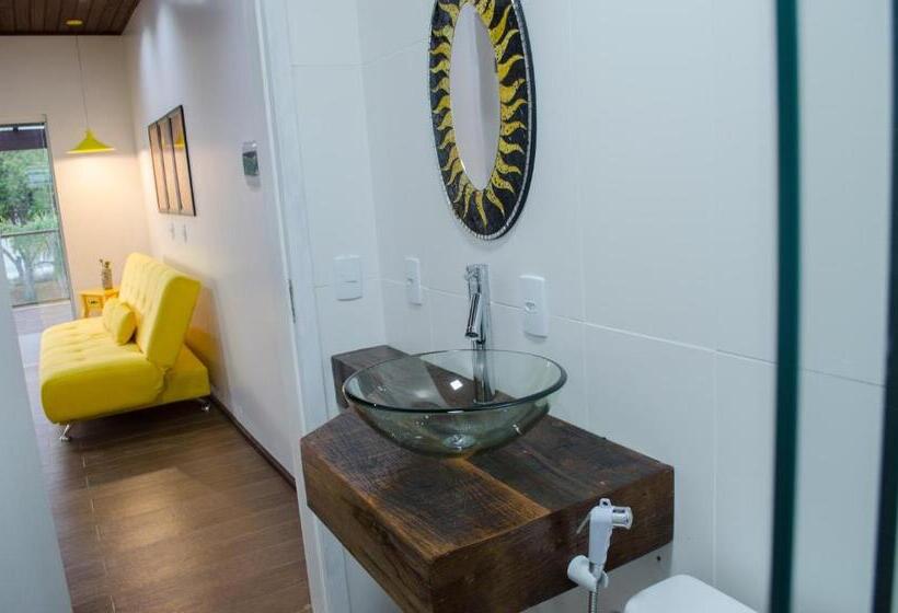 דירה בת חדר שינה 1 עם מרפסת, Pousada Paraíso Da Lagoa