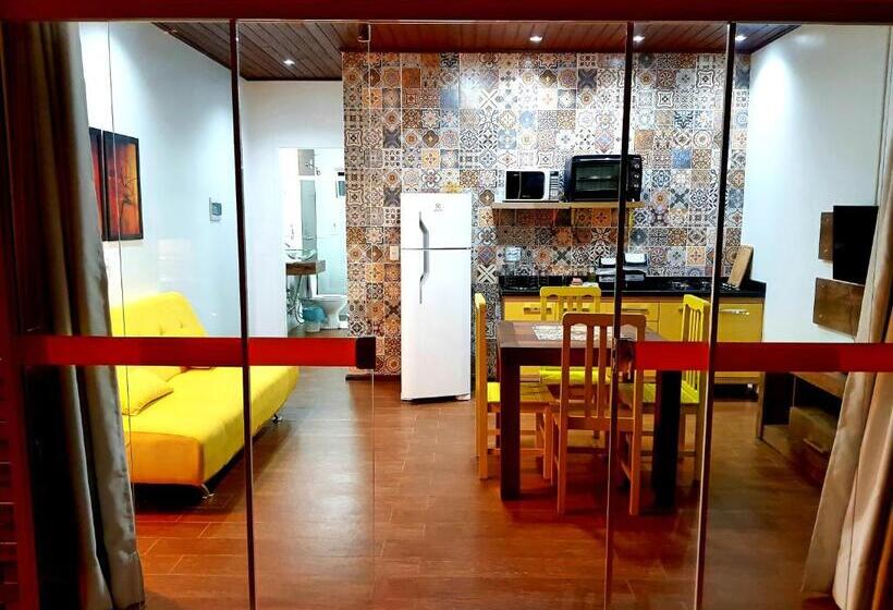 شقة غرفة نوم واحدة مزودة بشُرفة, Pousada Paraíso Da Lagoa