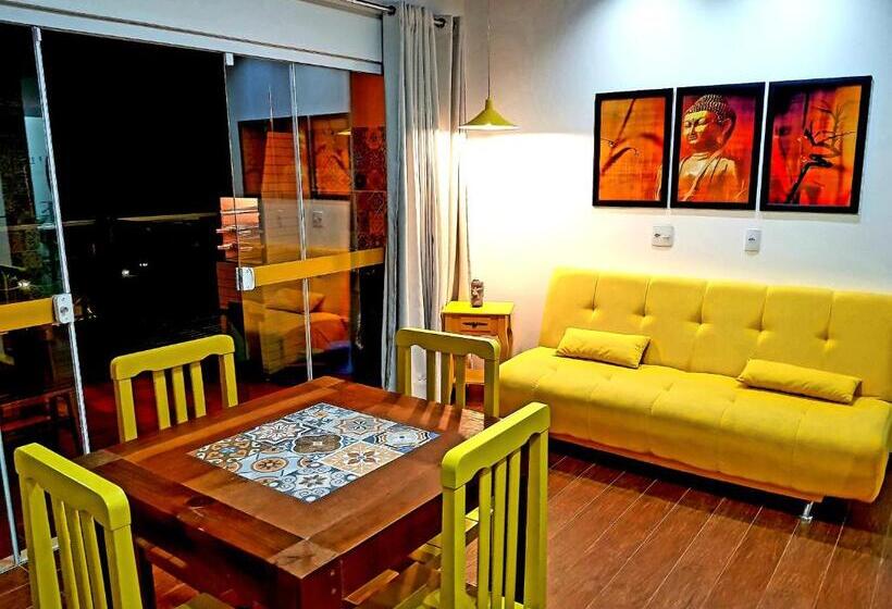 דירה בת חדר שינה 1 עם מרפסת, Pousada Paraíso Da Lagoa