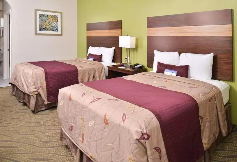 ２ダブルベッドのスタンダードルーム, Americas Best Value Inn Downtown Houston