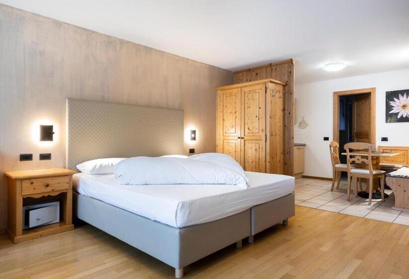 חדר סטודיו סטנדרד, Ciasa Milandura