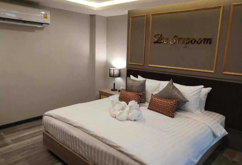 غرفة قياسية مزوَّدة بشُرفة, De Sripoom Sha Extra Plus