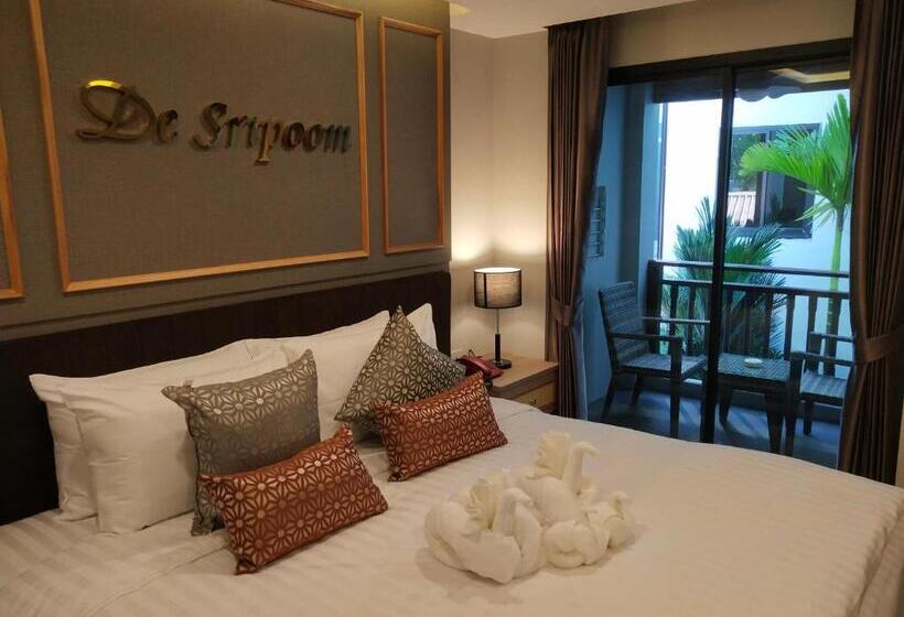 غرفة قياسية مزوَّدة بشُرفة, De Sripoom Sha Extra Plus