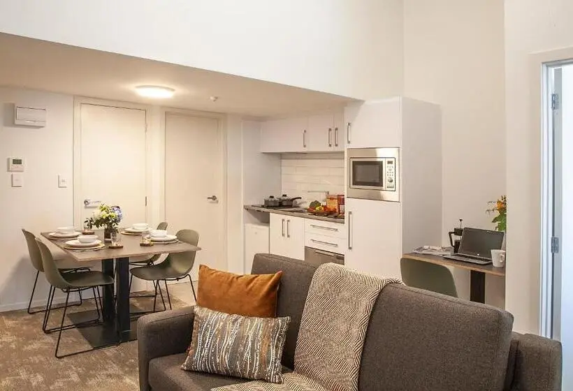 ２ベッドルームアパートメント, Sojourn Apartment Hotel   Riddiford