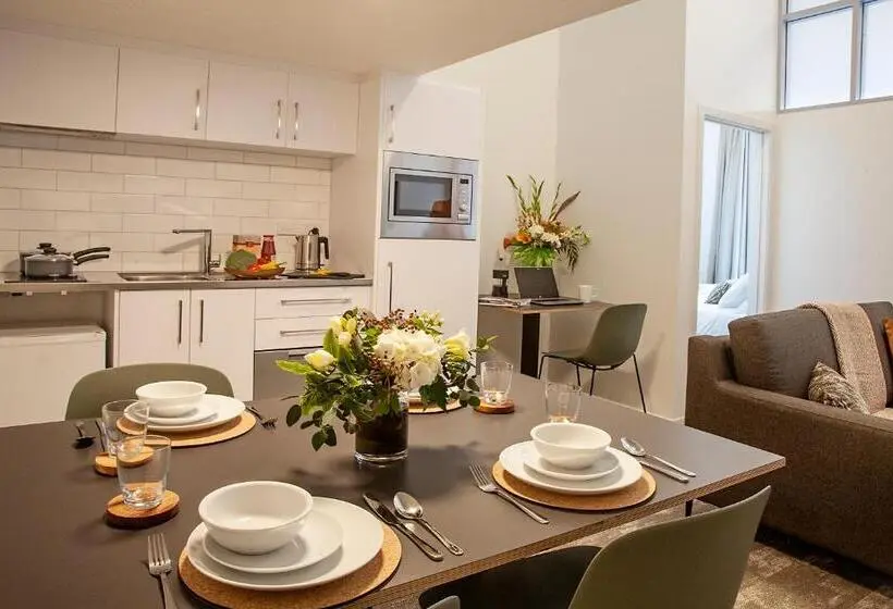 ２ベッドルームアパートメント, Sojourn Apartment Hotel   Riddiford