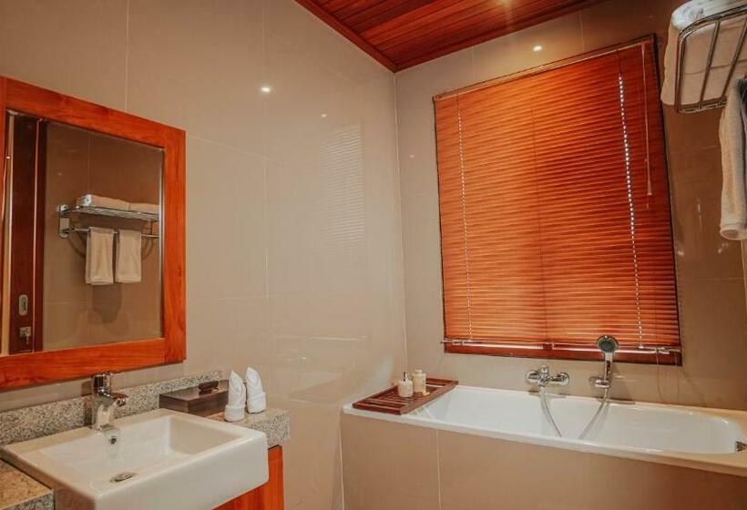 Quarto Deluxe com Vistas, Yanyan Resort Ubud