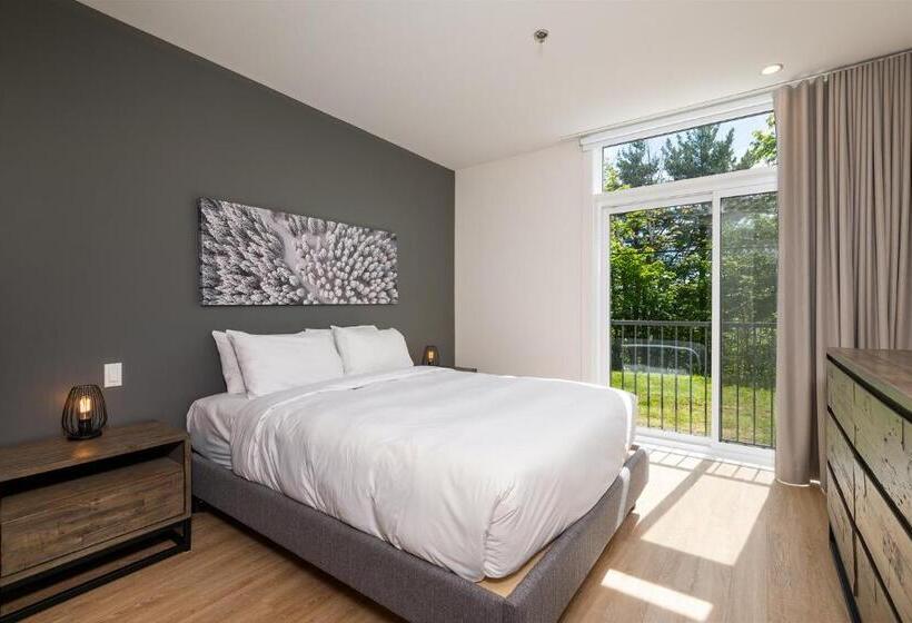 Апартаменты 1 Спальня Нижний Этаж, Les Appartements Du Massif De Charlevoix