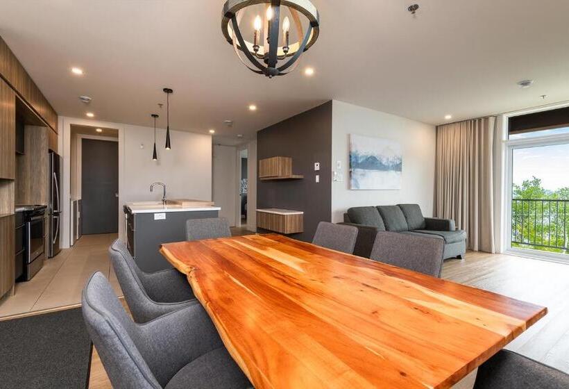 2 Bedrooms Apartment River View, Les Appartements Du Massif De Charlevoix