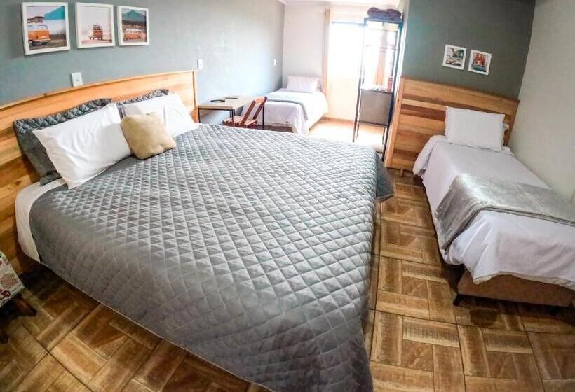 غرفة قياسية رباعية, Pousada Rota Da Kombi