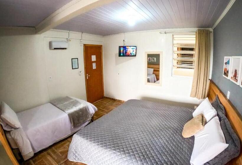 غرفة قياسية رباعية, Pousada Rota Da Kombi