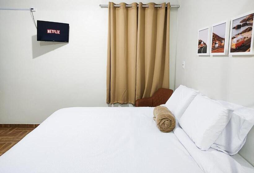 غرفة قياسية رباعية, Pousada Rota Da Kombi