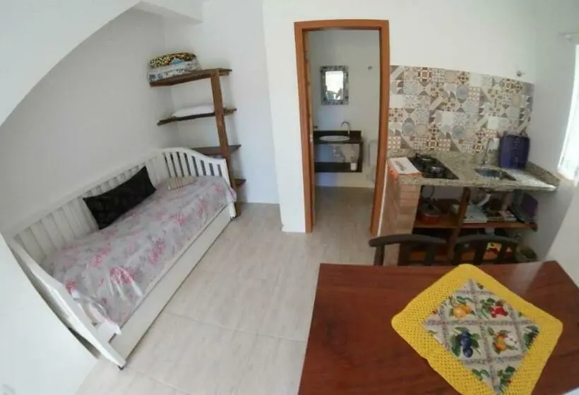 バルコニー付きスタンダードステューディオ, Embaú Mar Ecocasa Morada Canto Verde Guarda Do Embaú Sc Brasil