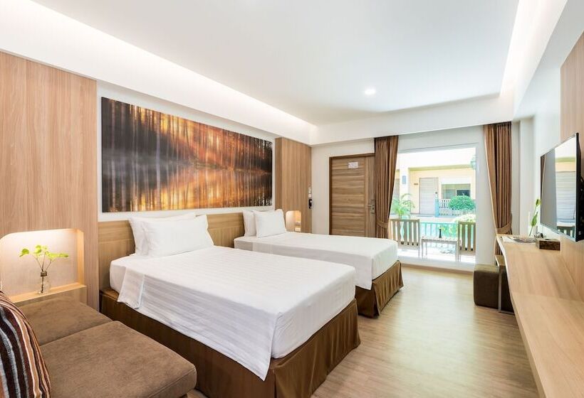 디럭스 룸, Chaba Cabana Beach Resort