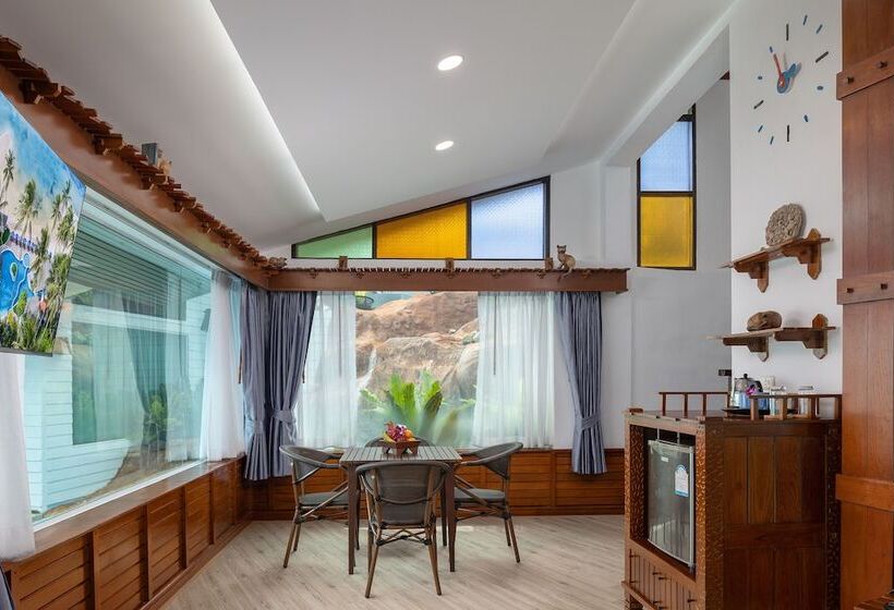 1침실 빌라 바다전망, Chaba Cabana Beach Resort