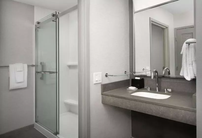 身障者適用クイーンサイズベッドルーム, Courtyard By Marriott Savannah Downtown Historic District