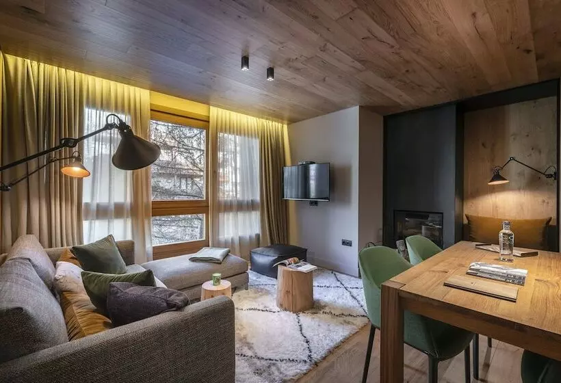 اتاق استاندارد با چشم‌انداز کوهستان, Sport Hotel Hermitage & Spa