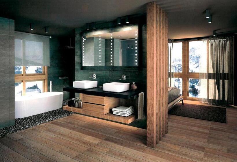 اتاق استاندارد با چشمانداز کوهستان, Sport Hotel Hermitage & Spa