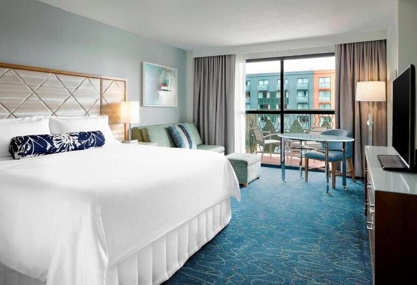 غرفة قياسية سرير كينج, Walt Disney World Swan