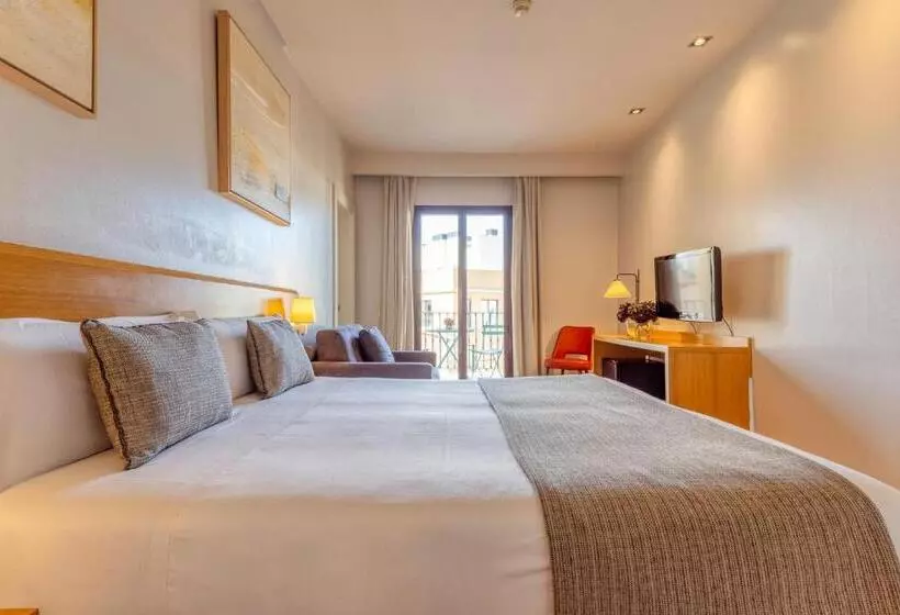 اتاق استاندارد با تراس, Arc La Rambla