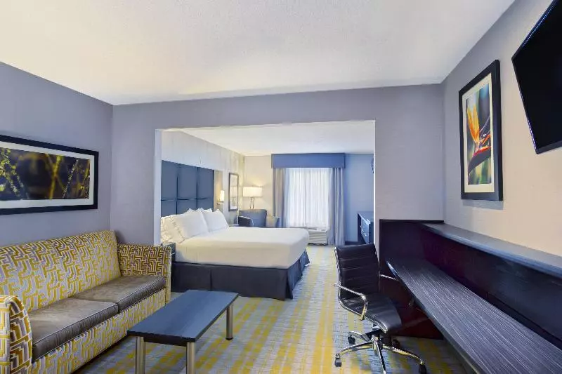 キングサイズベッドのスイートルーム, Holiday Inn Express & Suites Cooperstown By Ihg
