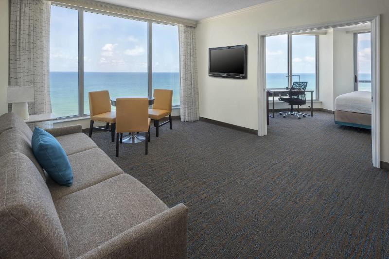 Люкс Вид на Море, Residence Inn Fort Lauderdale Pompano Beach/oceanfront