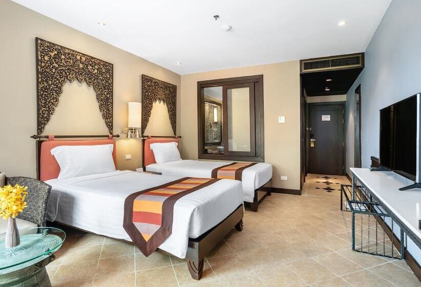 اتاق لوکس با چشم‌انداز دریا, Garden Cliff Resort And Spa