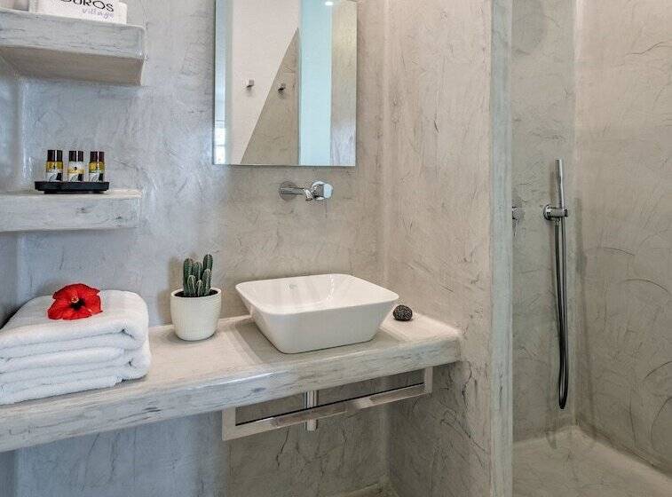 バスタブ付きデラックスルーム, Kouros Village Hotel   Adults Only