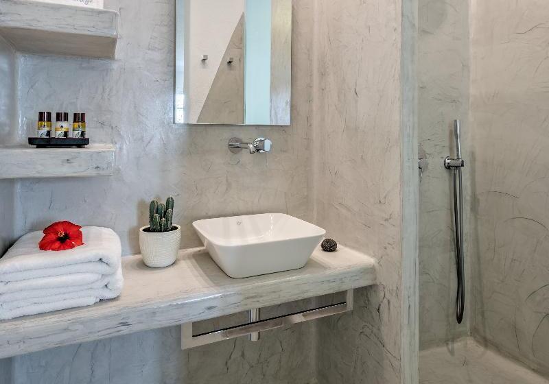 バスタブ付きデラックスルーム, Kouros Village Hotel   Adults Only