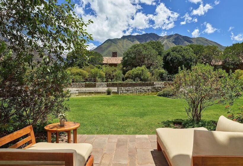 带露台的豪华间, Tambo Del Inka, A Luxury Collection Resort & Spa, Valle Sagrado