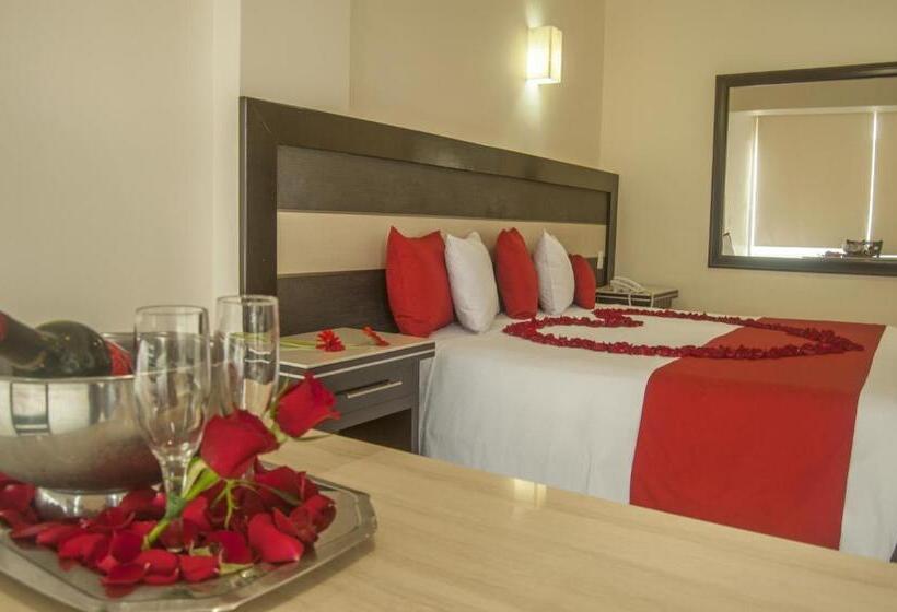 스위트 킹사이즈 침대, Villa Las Margaritas Caxa