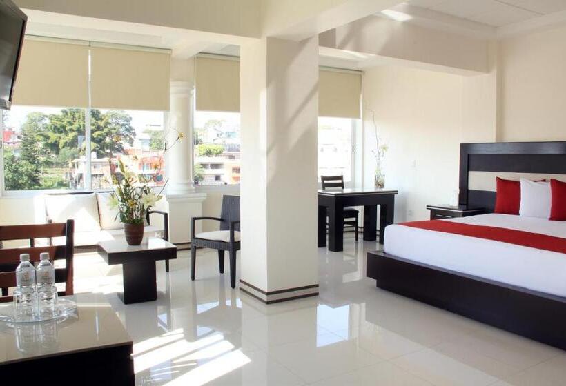 스위트 킹사이즈 침대, Villa Las Margaritas Caxa