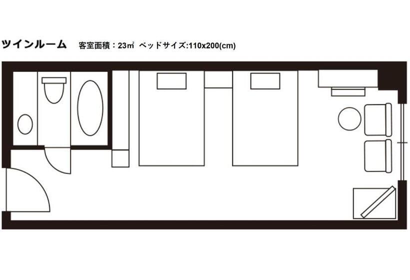 اتاق استاندارد, Jal City Nagano