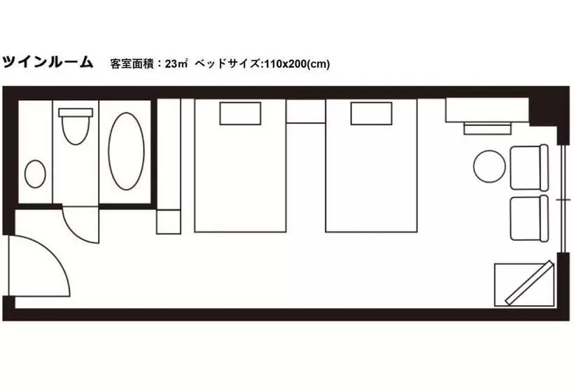 スタンダードルーム, Jal City Nagano