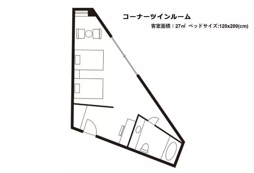 スタンダードルーム, Jal City Nagano