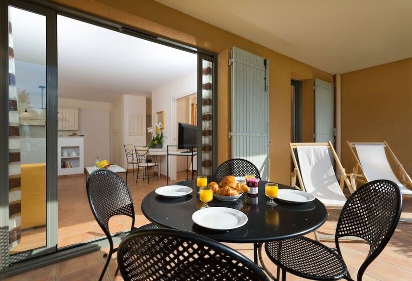 带2个卧室的公寓, Madame Vacances Domaine Du Provence Country Club Service Premium