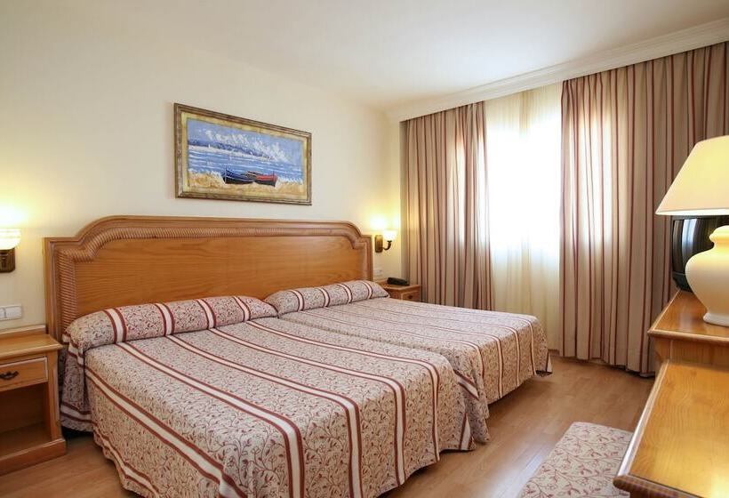 套房侧面可观海景, Peñiscola Plaza Suites