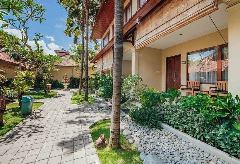 带露台的豪华间, Kuta Puri Bungalows Villas And Resort