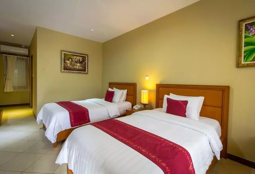 اتاق لوکس با تراس, Kuta Puri Bungalows Villas And Resort
