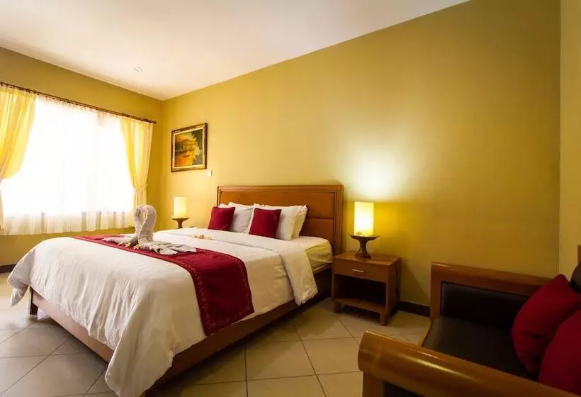 اتاق لوکس با تراس, Kuta Puri Bungalows Villas And Resort