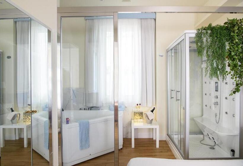 ハイドロマッサージバス付きジュニアスイート, Adua & Regina Di Saba Wellness & Beauty