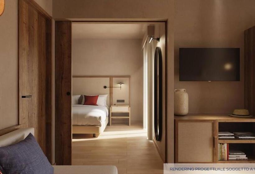 סוויטה נוף לגינה, Calaserena Resort