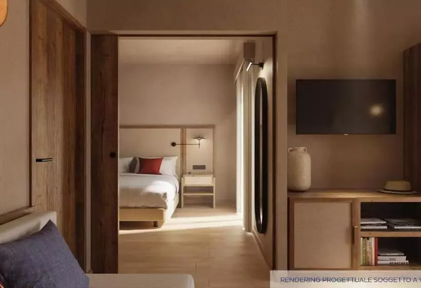 سوییت با چشم‌انداز باغ, Calaserena Resort