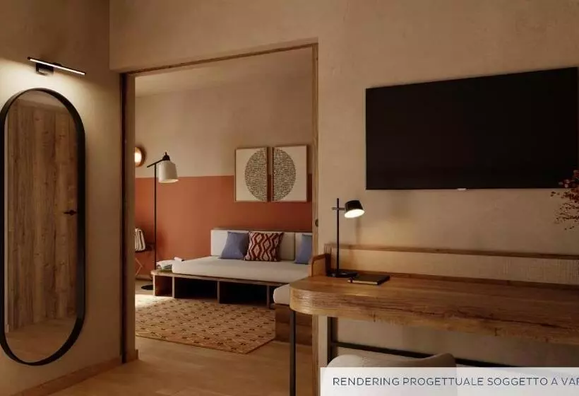 سوییت با چشم‌انداز باغ, Calaserena Resort