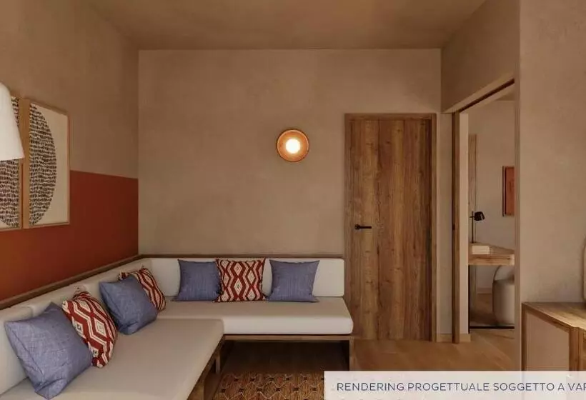 سوییت با چشم‌انداز باغ, Calaserena Resort