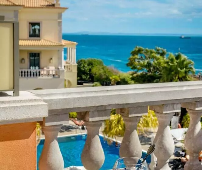 オーシャンビューデラックスルーム, Grande Real Villa Itália Hotel & Spa
