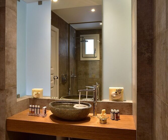 חדר סטנדרט נוף לים, Hermes Mykonos